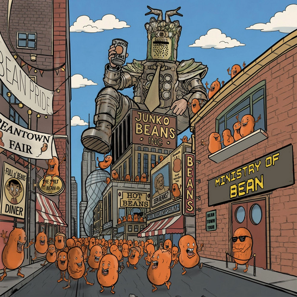 The Junkoactive Wasteman, Explained: Tin Cans and Grinding Bass on I Like Girls Who Eat Beans